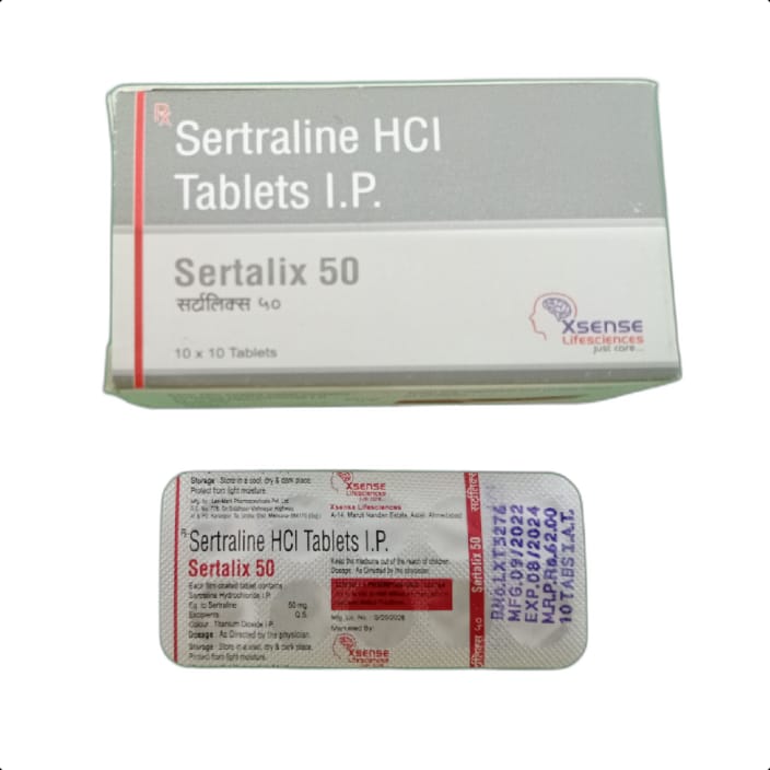 SERTALIX 50 MG TABLET 1*10 TAB