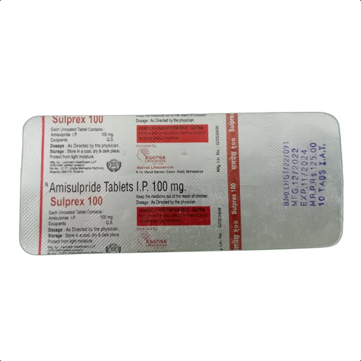 SULPREX 100 MG TABLET 1*10 TAB