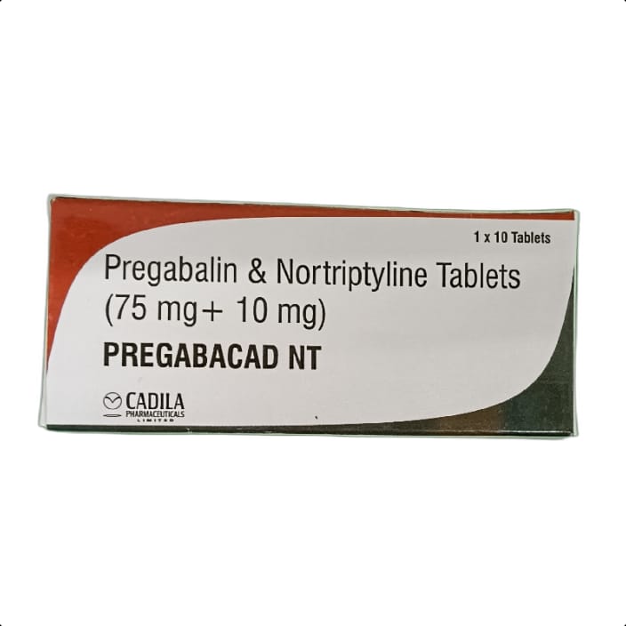 PREGABACAD NT TABLET 1*10 TAB