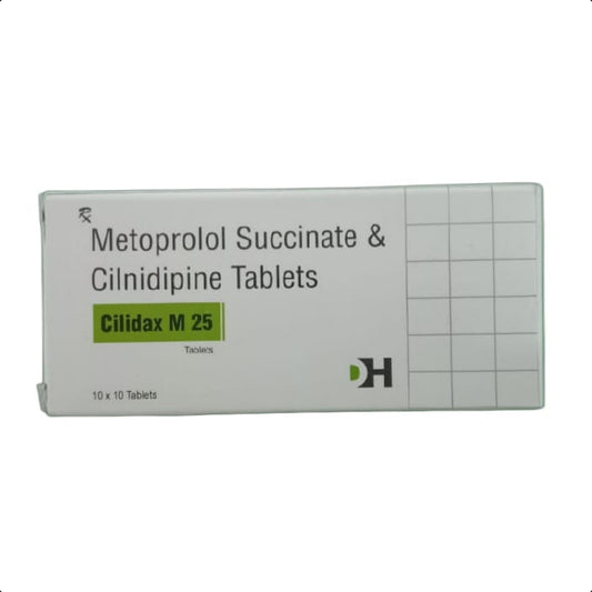 CILIDAX M 25 TABLET 1*10 TAB