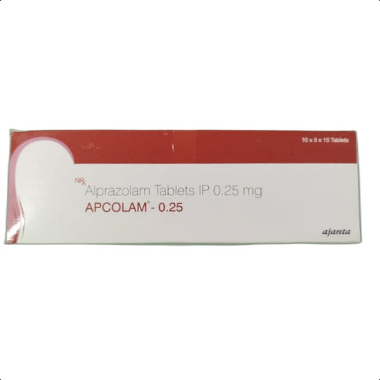 APCOLAM 0.25 TABLET 1*15 TAB