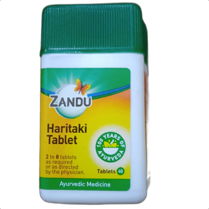 ZANDU HARITAKI TABLET 1*40 TAB