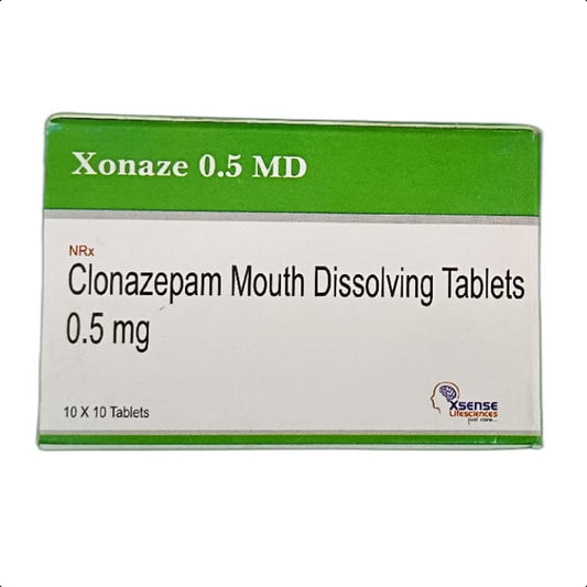 XONAZE 0.5 MD TABLET 1*10 TAB