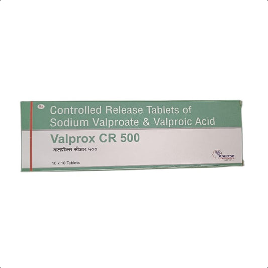 VALPROX CR 500 MG TABLET 1*10 TAB