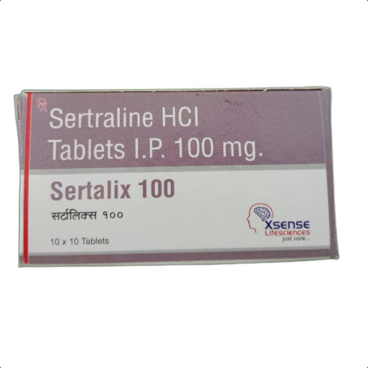 SERTALIX 100 MG TABLET 1*10 TAB