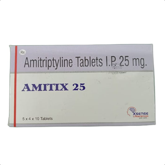 AMITIX 25 MG TABLET 1*10 TAB