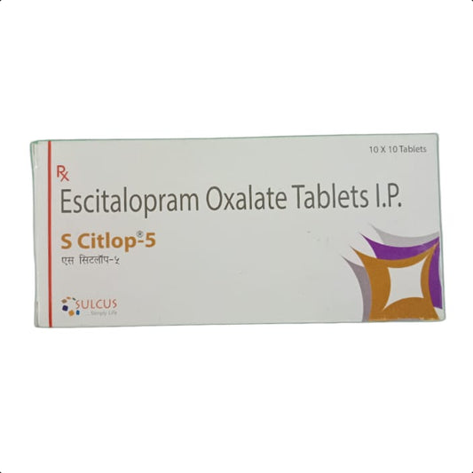 S CITLOP 5 MG TABLET 1*10 TAB