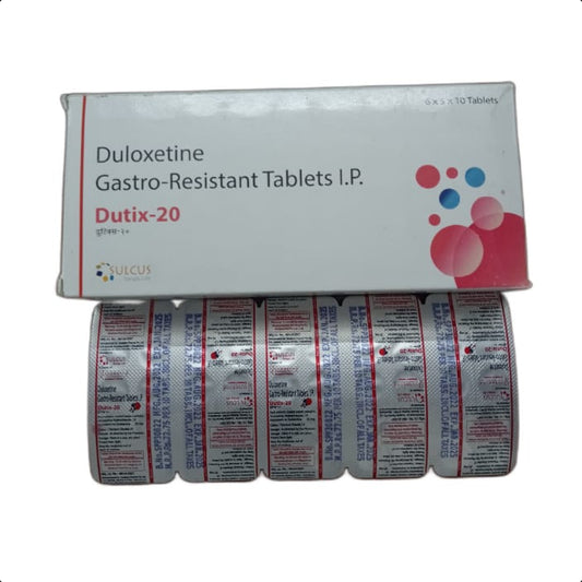 DUTIX 20 MG TABLET 1*10 TAB