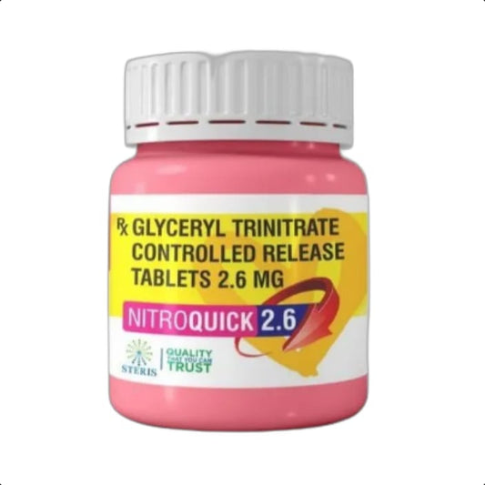 NITROQUICK 2.6 TABLET 1*30 TAB