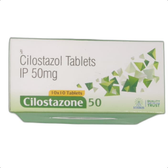 CILOSTAZONE 50 MG TABLET 1*10 TAB