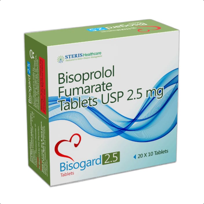 BISOGARD 2.5 MG TABLET 1*10 TAB