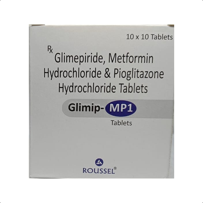 GLIMIP MP1 TABLET 1*10 TAB