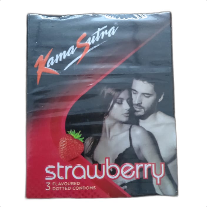 KS CONDOMS (3)STRAWBERRY 1*3 PCS