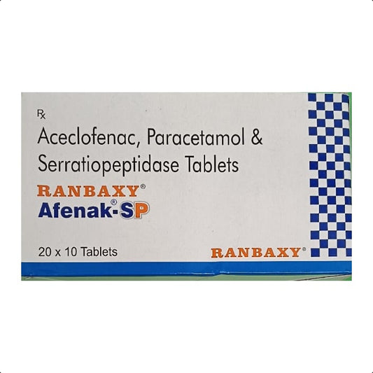 AFENAK SP TABLET 1*10 TAB