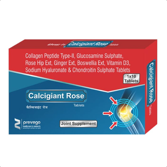 CALCIGIANT ROSE TABLET 1*10 TAB