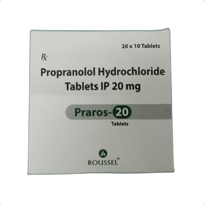 PRAROS 20 MG TABLET 1*10 TAB