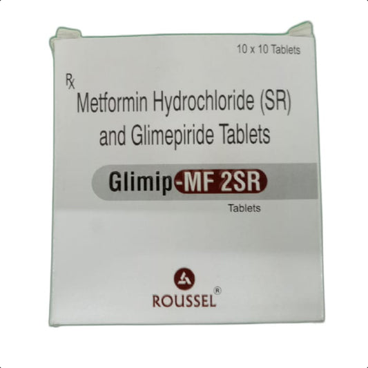 GLIMIP MF2 SR TABLET 1*10 TAB