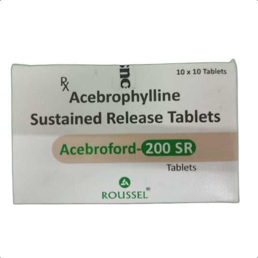 ACEBROFORD-200 SR TABLET 1*10 TAB