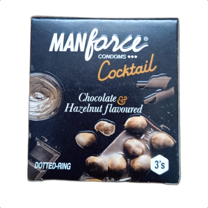 MF CONDOMS(3)CHOCO+HAZELNUT 1*3 PCS