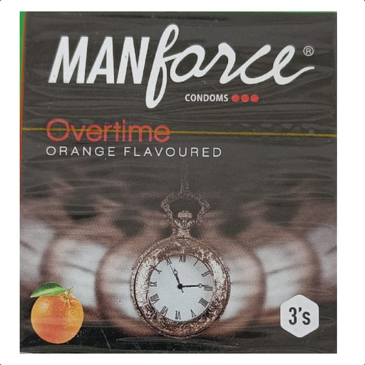 MF CONDOMS(3)(ORANGE)OVERTIME 1*3 PCS