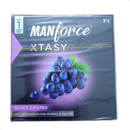 MF CONDOMS(3)(BLACK GRAPES) 1*3 PCS