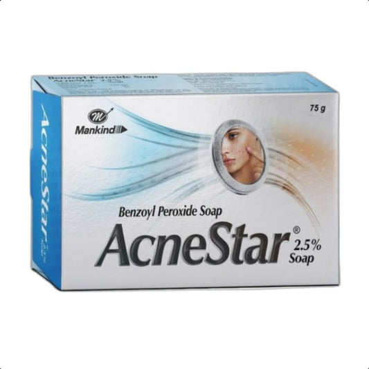 ACNESTAR 2.5 % SOAP 75 GM 75 GM