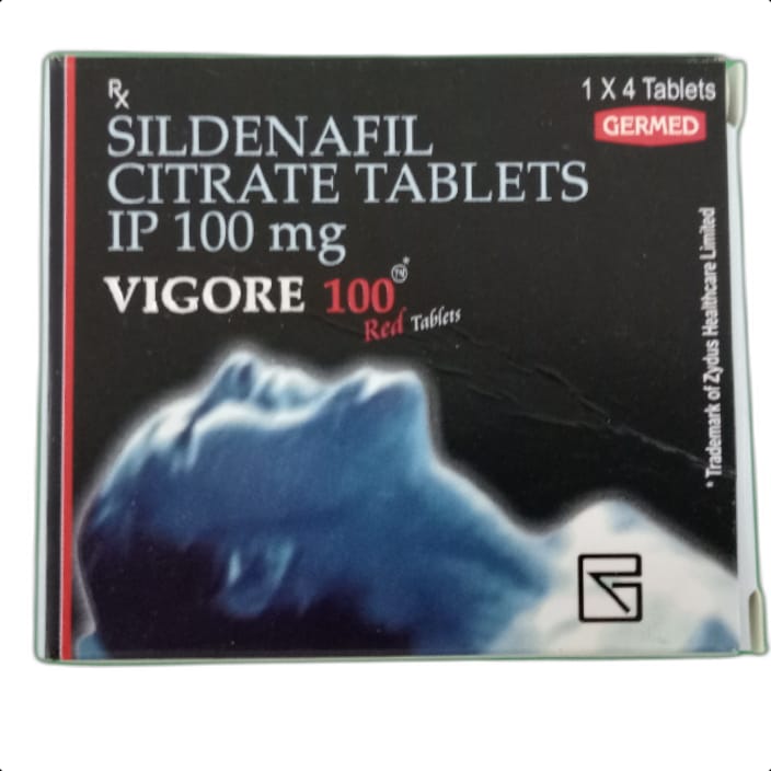 VIGORE 100 RED TABLET 1*4 TAB