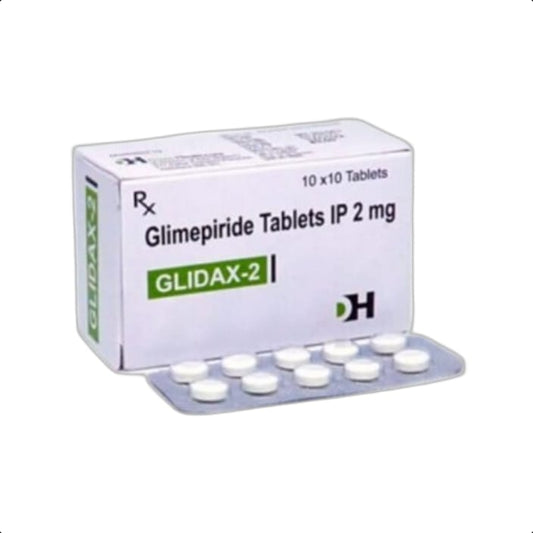 GLIDAX 2 MG TABLET 1*10 TAB