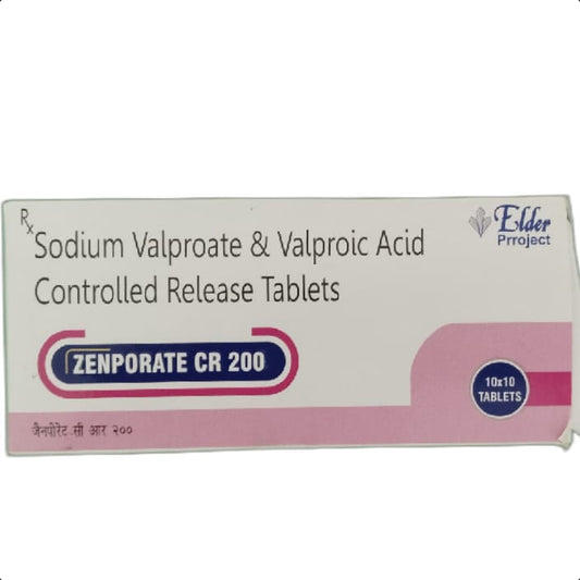 ZENPORATE CR 200 TABLET 1*10 TAB