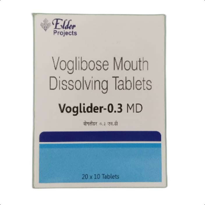 VOGLIDER 0.3 MD TABLET 1*10 TAB