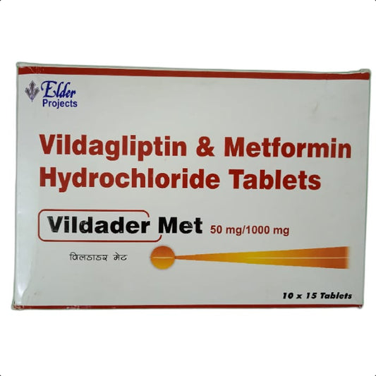 VILDADER MET 50/1000MG TABLET 1*15 TAB