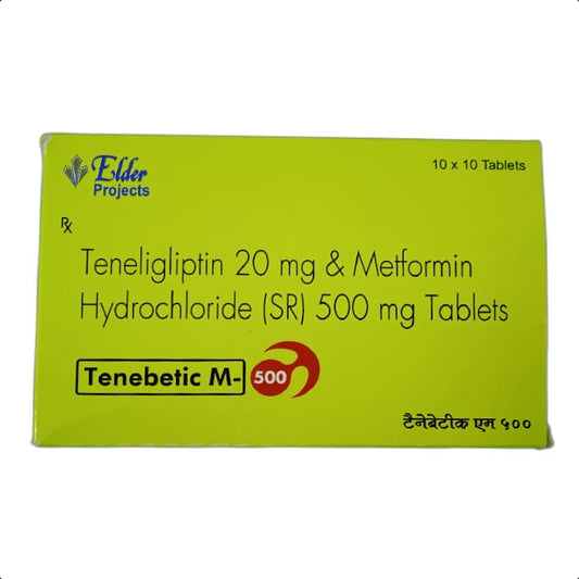 TENEBETIC M-500 SR TABLET 1*10 TAB