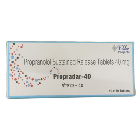 PROPRADAR-40 TABLET 1*10 TAB