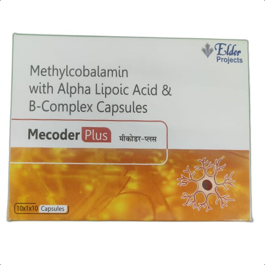 MECODER PLUS CAPSULES 1*10 CAP