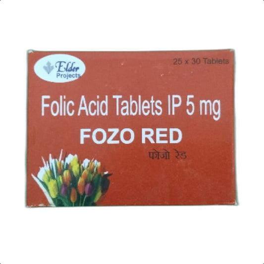 FOZO RED 5 MG TABLET 1*30 TAB