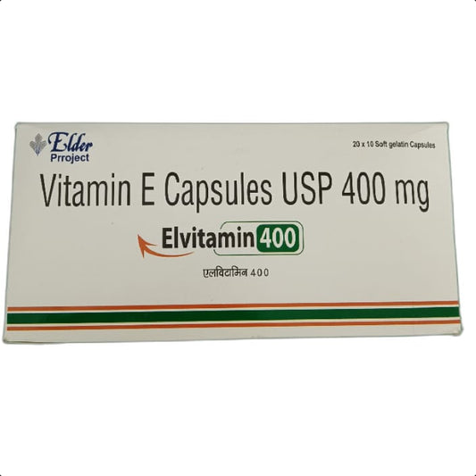 ELVITAMIN 400 CAPSULES 1*10 CAP