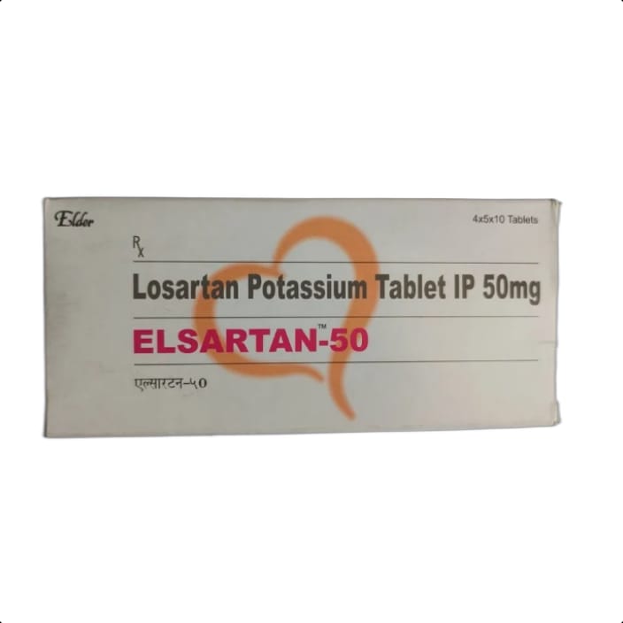 ELSARTAN-50 TABLET 1*10 TAB