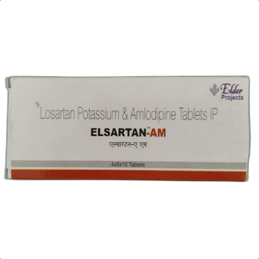 ELSARTAN AM TABLET 1*10 TAB