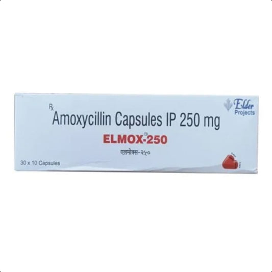 ELMOX 250 CAPSULES 1*10 CAP