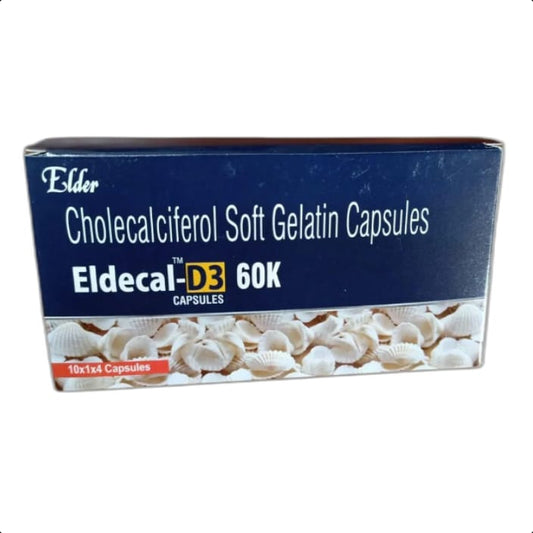 ELDECAL D3 60K CAPSULES 1*4 CAP