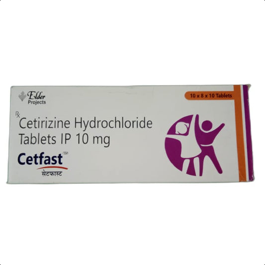 CETFAST 10 MG TABLET 1*10 TAB