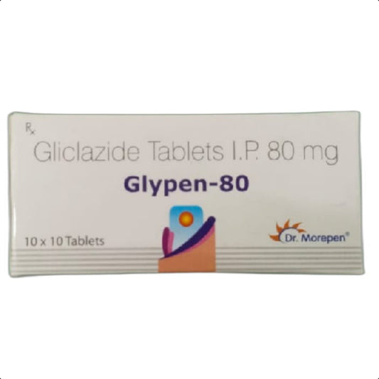 GLYPEN 80 MG TABLET 1*10 TAB