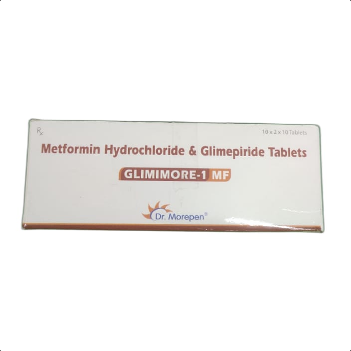 GLIMIMORE-1 MF TABLET 1*10 TAB