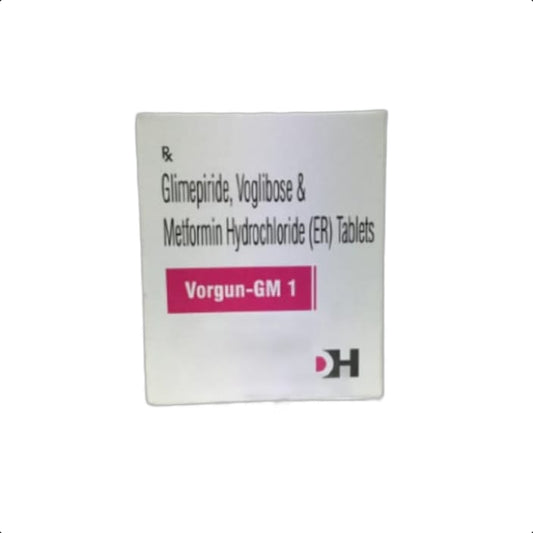 VORGUN GM 1 TABLET 1*10 TAB