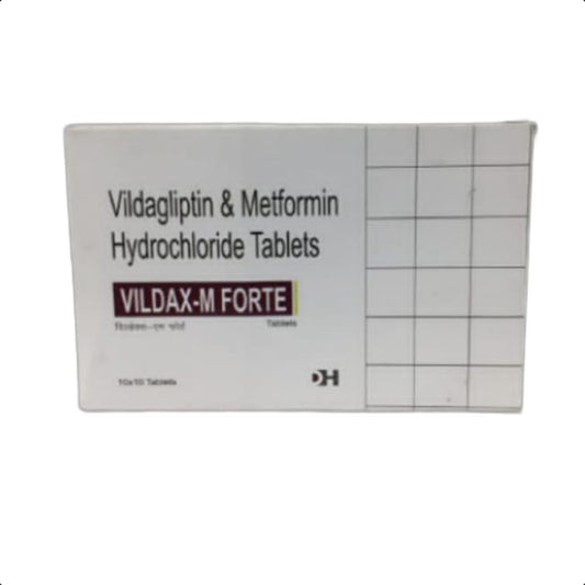 VILDAX M FORTE TABLET 1*10 TAB