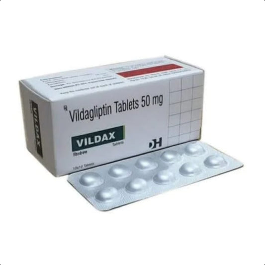 VILDAX 50 MG TABLET 1*10 TAB