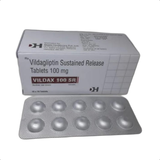 VILDAX 100 SR TABLET 1*10 TAB