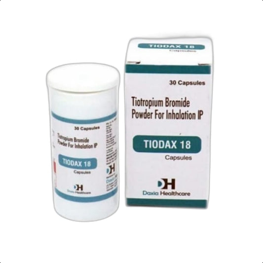 TIODAX 18 CAPSULES 1*30 CAP