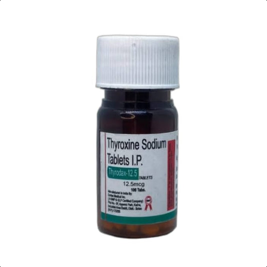 THYRODAX-12.5 MCG TABLET 100 TAB