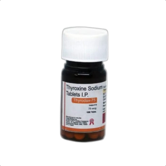 THYRODAX 75 MCG TABLET 100 TAB